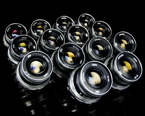 INDUSTAR-61 Soviet lens  (2.8 / 53 mm) Copy Leica M39 Zorki FED RF  - 14 pieces - Picture 1 of 7