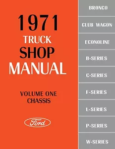 Ford Truck Shop 1971 manual - 5 volúmenes - Imagen 1 de 5