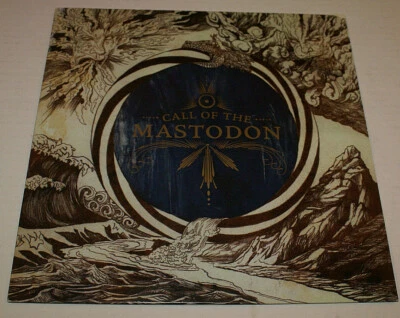 Mastodon Call Of The Mastodon LP Red Record Ltd Welcoming War Slickleg Rare Oop Foto 1 de 4