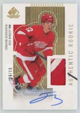 2022-23 SP Game Used Retro Renovations GOLD Jonatan Berggren Rookie Auto Patch