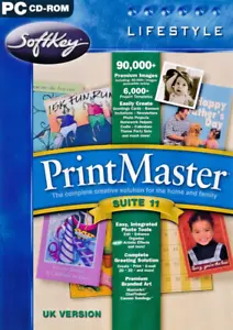 PrintMaster Suite v.11 - Create & Print -PC CD-ROM Software - Brand New & Sealed - Picture 1 of 2