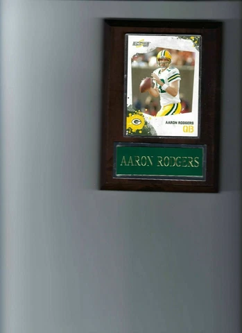 AARON RODGERS PLAQUE GREEN BAY PACKERS FOOTBALL NFL   C3 Cover