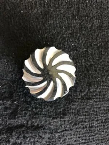 Pocket Bike Gas Cap Black Fan Blade Billet Aluminum Mini ATV Quad Dirt bike TBR - Picture 1 of 2