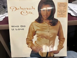 DEBORAH COX WHO DO U LOVE REMIXES 12" 1995 ARISTA 12493 SEALED - Imagen 1 de 2