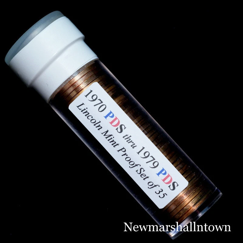 1970 1971 1972 1973 1974 1975 1976 1977 1978 1979 P+D+S Lincoln Juego de prueba como nuevo Foto 1 de 1