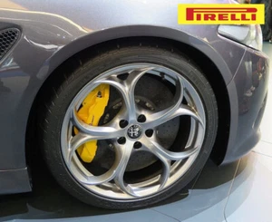 Set 4 Ruote complete 8j+9jx19" originali ALFA ROMEO GIULIA Ti,Q4, Veloce, Sprint - Imagen 1 de 6