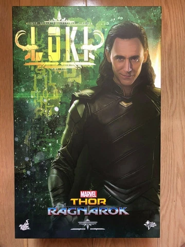 Hot Toys MMS 472 Ragnarok Gladiator Thor Loki Tom Hiddleston 1/6 Figure USED Cover