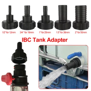 Coperchio serbatoio IBC adattatore tubo da giardino collegamento tubo strumento di montaggio accessori - Foto 1 di 16
