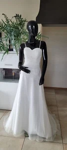 Brautkleid / Hochzeitskleid Größe 36 Marke Tres Chic NEU - Bild 1 von 12