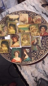 14 EXTREMELY RARE 19TH C. GERMAN COLOR TIN TYPES-PORTRAITS/LANDSCAPES - Picture 1 of 6