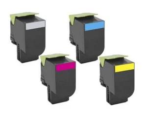 KIT 4 TONER COMPATIBILE PER LEXMARK CX317DN CX417DE CX517DE CS317DN CS417DE CS51 - Foto 1 di 1
