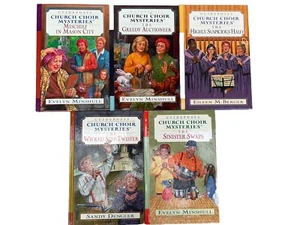Guideposts Church Choir Mysteries Lot of 5 Christian Series Books - Imagen 1 de 2