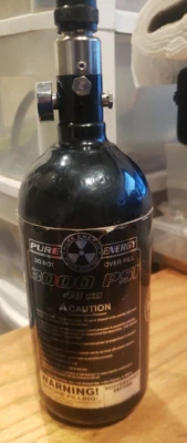 Tanque de paintball Pure Energy 3000 PSI 48 CU vasilha vazia - Imagem 1 de 4