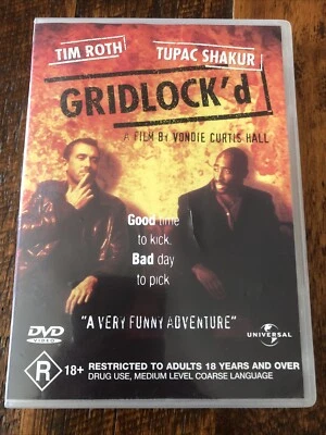 GRIDLOCK'D (DVD, 2001) Tim Roth & Tupac Shakur - Region 4 + Free Postage - image 1 of 3
