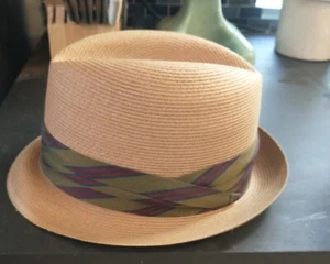 Vintage Stetson Fedora From Glossermans Clothing Store/ Lockhart Tx - Picture 1 of 6