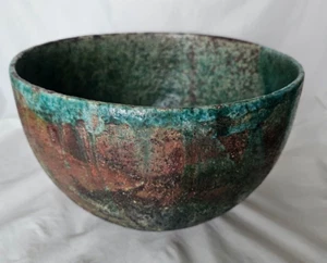 Sehr großes Atelier | Kunstkeramik Schale, wohl Fantori, um 1950 - Bild 1 von 20