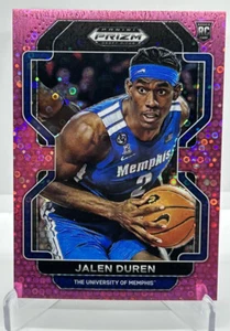 Jalen Duren 2022-23 Prizm Draft Pink Circles Disco Pistons Rookie SSP /20 - Picture 1 of 4
