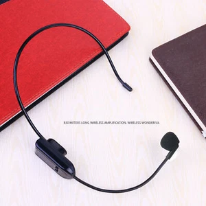 Radio Microphone Head-mounted Clear Sound Wireless Transmitter Condenser - Zdjęcie 1 z 9