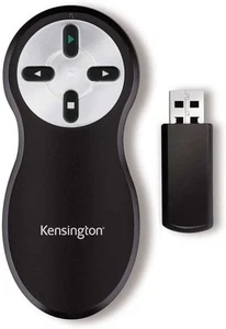 Kensington Non-Laser Bezprzewodowy kliker prezentacyjny USB, kompatybilny z systemem Windows - Zdjęcie 1 z 3