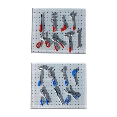 Set di 8 attrezzi per garage per auto in scala 1/64, mini la riparazione di - Immagine 1 di 2