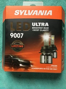 Sylvania 9007 LED ULTRA High Performance Power Headlight Bulbs - Picture 1 of 2