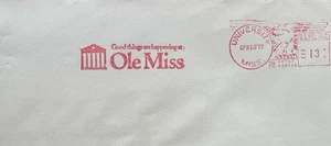 US University Meter Cover(78) +1977 University Mississippi +Good things Ole Miss - Picture 1 of 3
