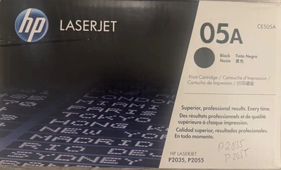 HP 05A Black Original LaserJet Toner Cartridge - Image 1 of 3