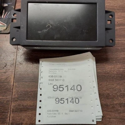 Equipo de audio Radio XC60 Pantalla superior Se adapta 09-12 VOLVO 60 SERIES 118256 Foto 1 de 4