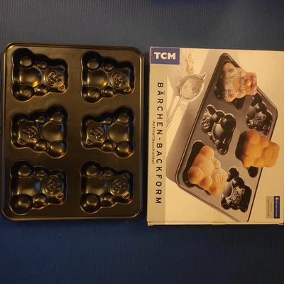 Backform Bärchen Wie Neu Antihaftbeschichtung TCM Kuchenform - Bild 1 von 4