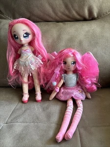 Na Na Na Surprise Doll & Pink Fairy Doll Peluche Morbido Set di (2) - Foto 1 di 9
