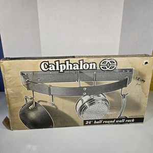 Calphalon Stainless Steel Oval Pot Rack 18" x 36" NEW OPEN BOX NIB Complete - Picture 1 of 7