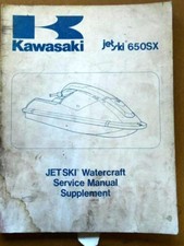 Kawasaki 650 Sx Service Manual Ebay