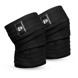 Knee Wraps (Pair) with Strap for Squats, Weightlifting, Powerlifting - Picture 1 of 6