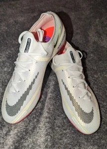 Nike Phantom GT2 Elite FG Soccer Cleats White/Black Crimson CZ9890-121 Size 6.5 - Picture 1 of 10