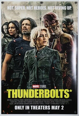 Thunderbolts original DS movie poster US FINAL D/S 27x40 2024 Florence Pugh MINT