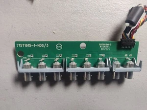 NEC Mitsubishi 715T1915-1-NDS-3 BNC Terminal Board Used Guaranteed Working Cable - Picture 1 of 3