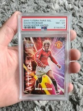 David Beckham 2000 Futera Fans Selection Manchester United #107 | PSA 8