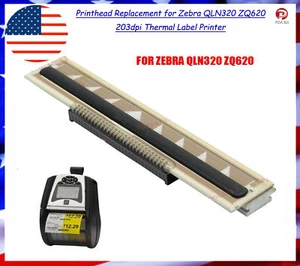 Printhead Replacement for Zebra QLN320 ZQ620 203dpi Thermal Label Printer - Picture 1 of 5
