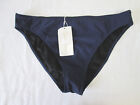 NEW Gideon Oberson USA 16 Navy Blue Solid  Bikini Brief Swimsuit Bottom