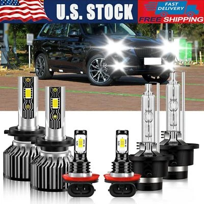 Faro LED HID bombilla antiniebla súper brillante para BMW X3 2004-2005 H7+D2S+H11 Foto 1 de 4