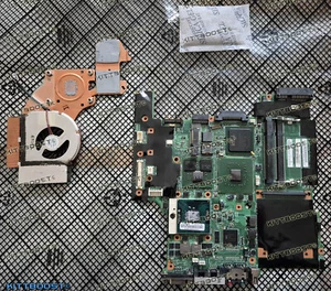 IBM ThinkPad T60 Motherboard 42T0120 Core Duo CPU 1.83GHz T2400 Fan Heatsink - Picture 1 of 4
