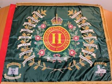 The Dorsetshire regiment  2nd battalion Regimental colours flag