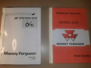 Massey Ferguson MF 1210 1220 1230 Service Workshop Repair Manual Parts Catalog - Picture 1 of 9