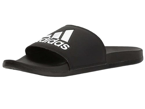 Sandalo Adidas Originals uomo Adilette Comfort Slide nero nero bianco NUOVO
