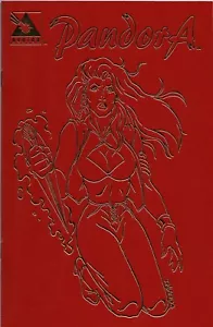 Avatar Press Pandora #1E (1997) Red Foil/Gold Variant Unread/Bagged High Grade - Picture 1 of 2