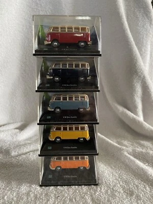 Cararama 1:64 VW Bus “Samba” Lot of (5) - Image 1 of 4