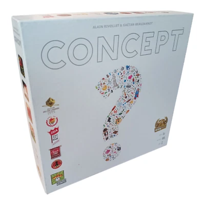 🧩 Concept Familienspiel von Asmodee – Deutsch, gebraucht, vollständig - Bild 1 von 4