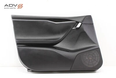 Tesla Model S 2018-2020 cubierta interior del panel de la puerta delantera izquierda OEM Foto 1 de 4