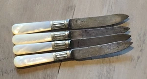 Vintage einzigartiges 4-teiliges kleineres Messerset * Details lesen  - Bild 1 von 12