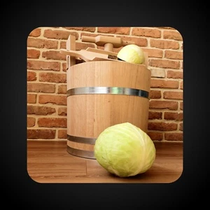 Krautfass, Holzfass, Zuber, Surfass, Pökelfass - NEU 30-50-100L - Bild 1 von 17